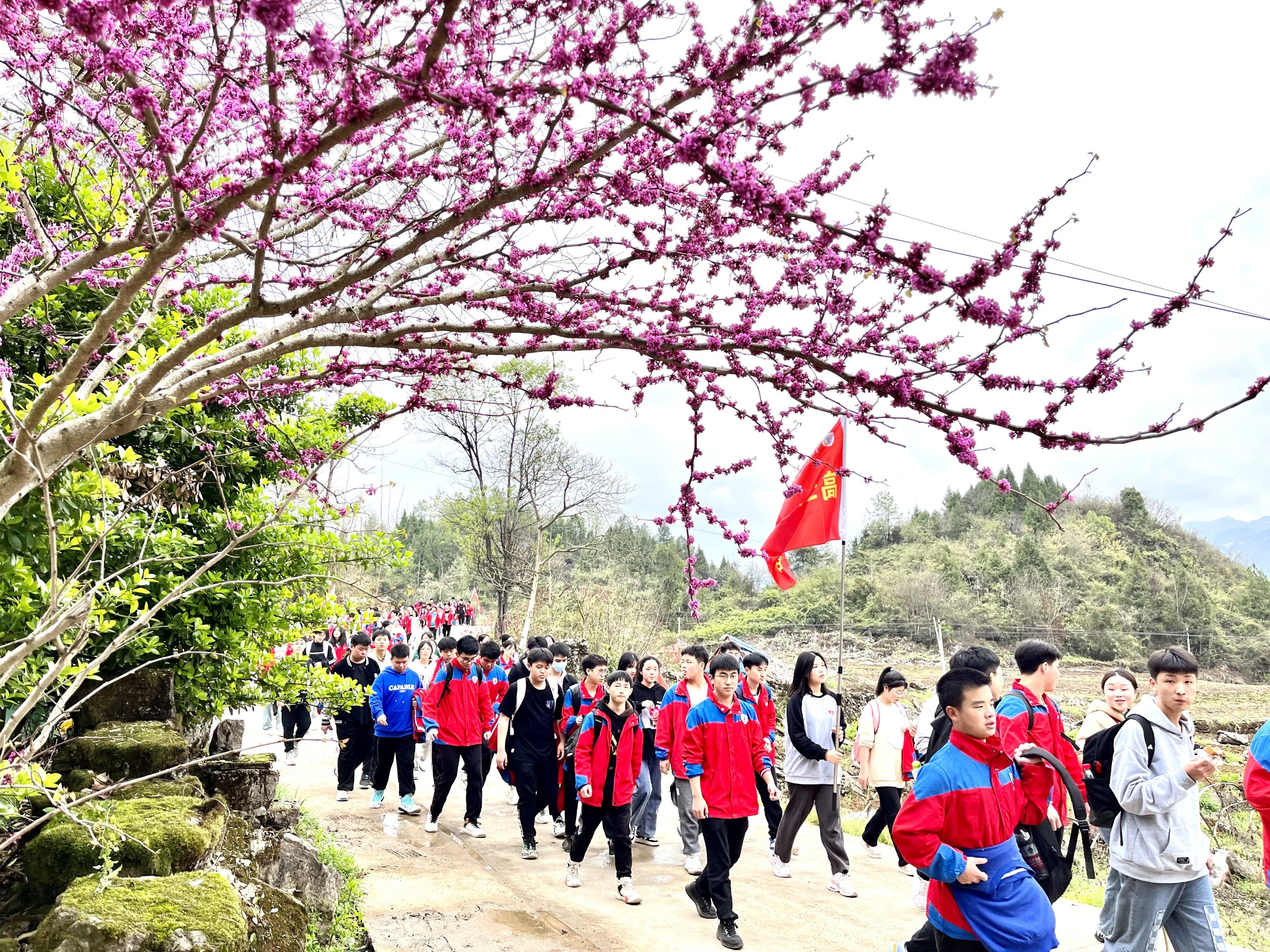 远足研学丨手拉手“丈量”武陵山·心连心重走“红军路”